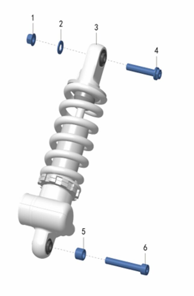 REAR SHOCK ABSORBER