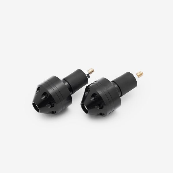 Lextek Universal Weighted Handlebar Ends Black